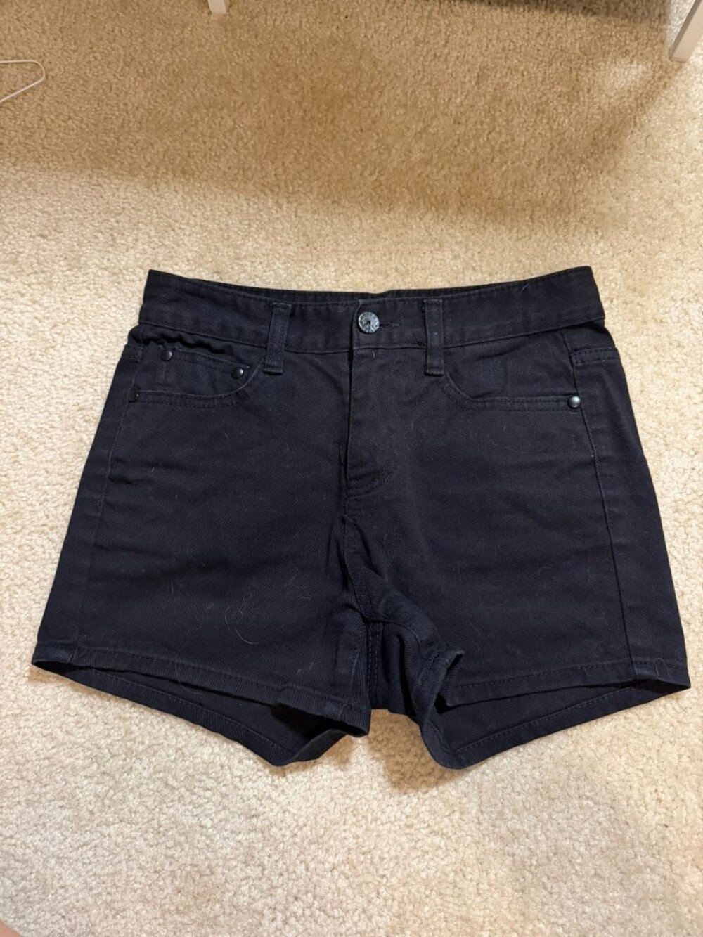 The Limited Vintage Black High Rise Denim Shorts – Size Small